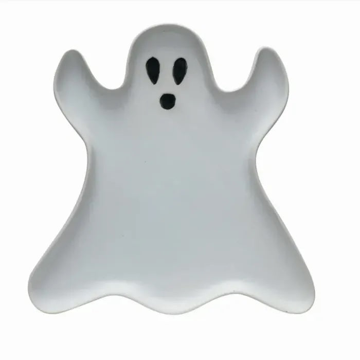 Stoneware Ghost Plate<br><small>*free shipping</small>