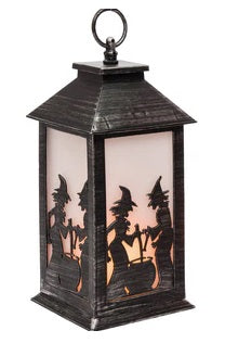 Plastic Witches Silhouette Lantern<br><small>*free shipping</small>