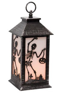 Plastic Skeleton Lantern<br><small>*free shipping</small>