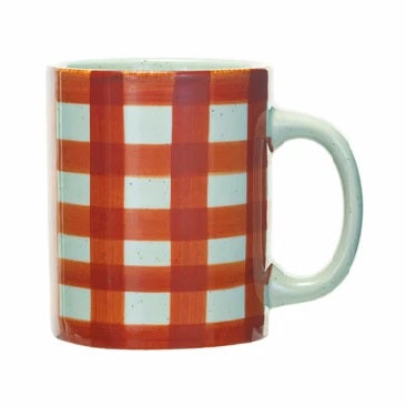 Hand-Painted Stoneware Mug <br><small>*free shipping</small>