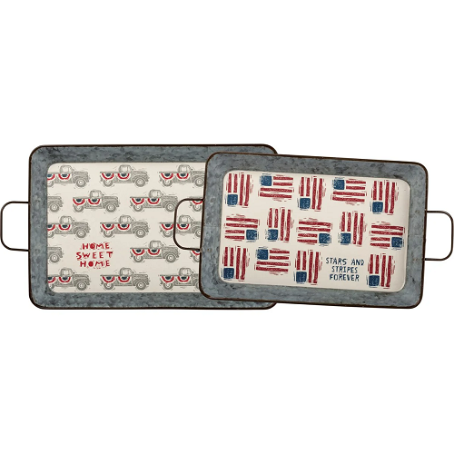 Stars and Stripes Forever Small Tray<br><small>*free shipping</small>