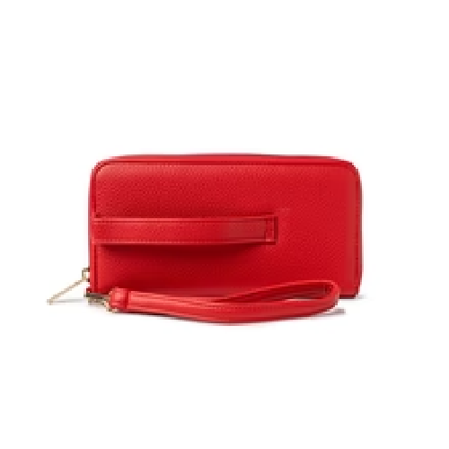 Red Eclipse Zip Clutch<br><small>*free shipping</small>