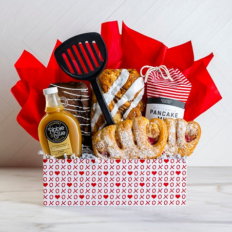 XoXoXo Breakfast Gift Basket<br><sub>*free shipping Western US</sub>