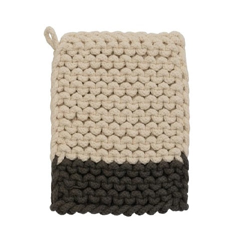 Cotton Crocheted Pot Holder<br><sub>*free shipping</sub>